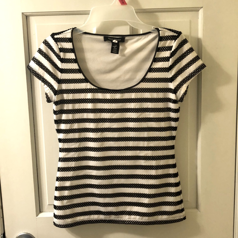White House Black Market short sleeve blouse